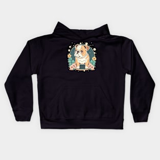 Kawaii Bulldog Kids Hoodie